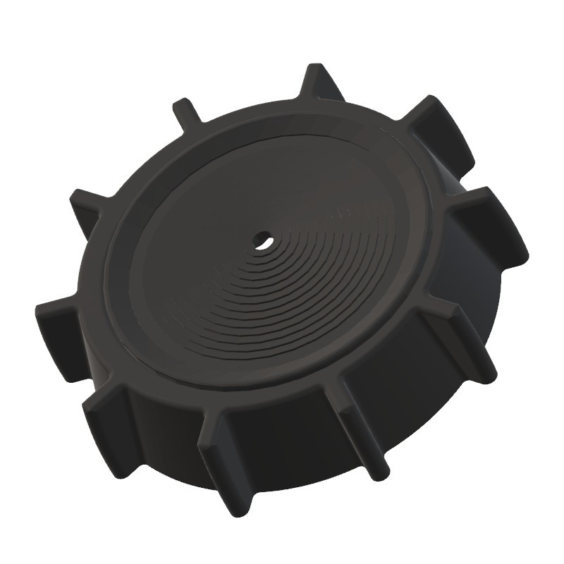 Renault - R17 phase 1 - Kit molette de siège - 523125 / 52330 - Finition complète