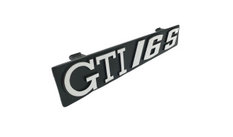 Volkswagen - Golf I - Logo de calandre GTI 16S lettrage argenté - Finition complète