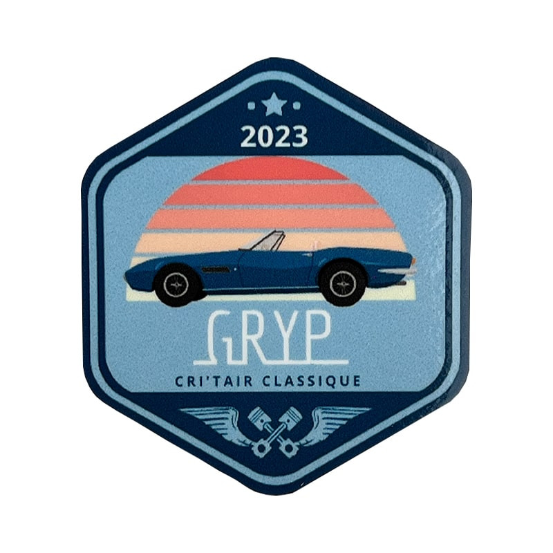 Sticker Autocollant Gryp 3D Cri'tair Classique
