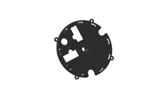Lancia - Voyager - Support de miroir de rétroviseur - Finition brute