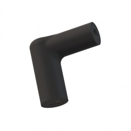 2 Pièces Raccord Coudé 90° 25mm Polypropylène PP Pour Tuyau PE - MONTERAL