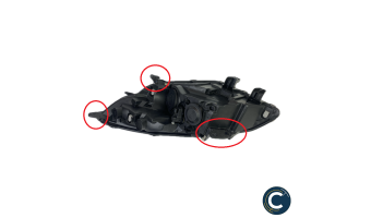 Renault - Scénic III - Kit de réparation phare avant droit - 260108250R / 260108453R