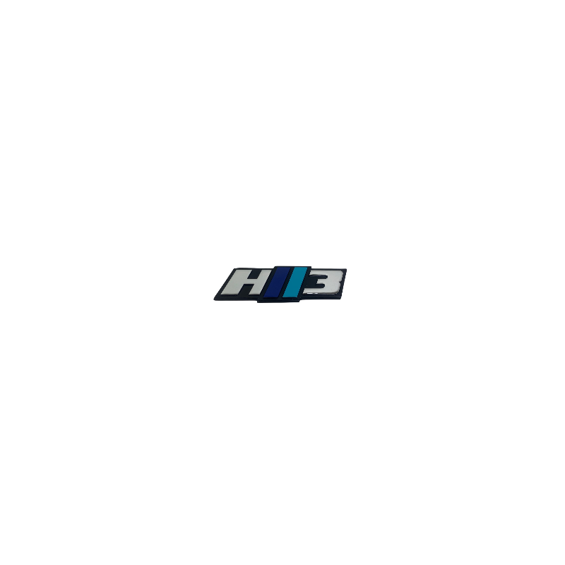 Hartge - H3 - Logo coffre H//3 - Finition complète