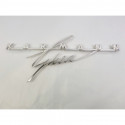 Volkswagen - Karmann Ghia - Logo de malle arrière - Finition chromée
